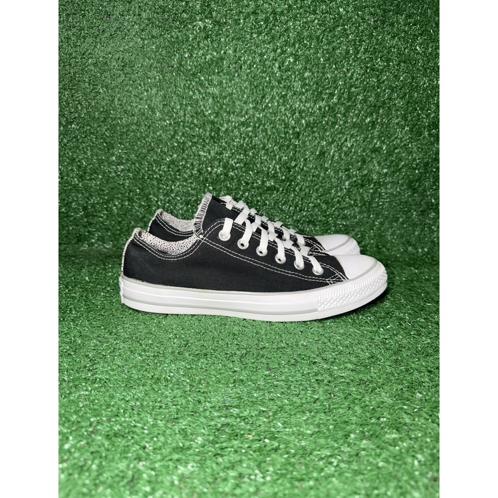 Converse Womens Size 9 Chuck Taylor All Star Double Tongue Black White Sneakers